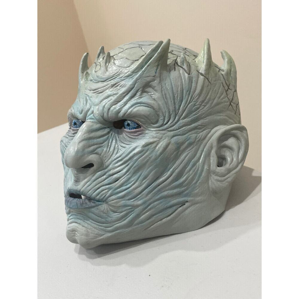 GAME OF THRONES NIGHT KING LATEX MASK ADULT SZ REALISTIC GOTHIC CORE COLLECTIBLE